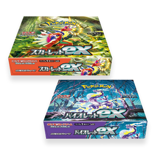 LIVE RIP Scarlet Ex & Violet Ex BOOSTER BOXES