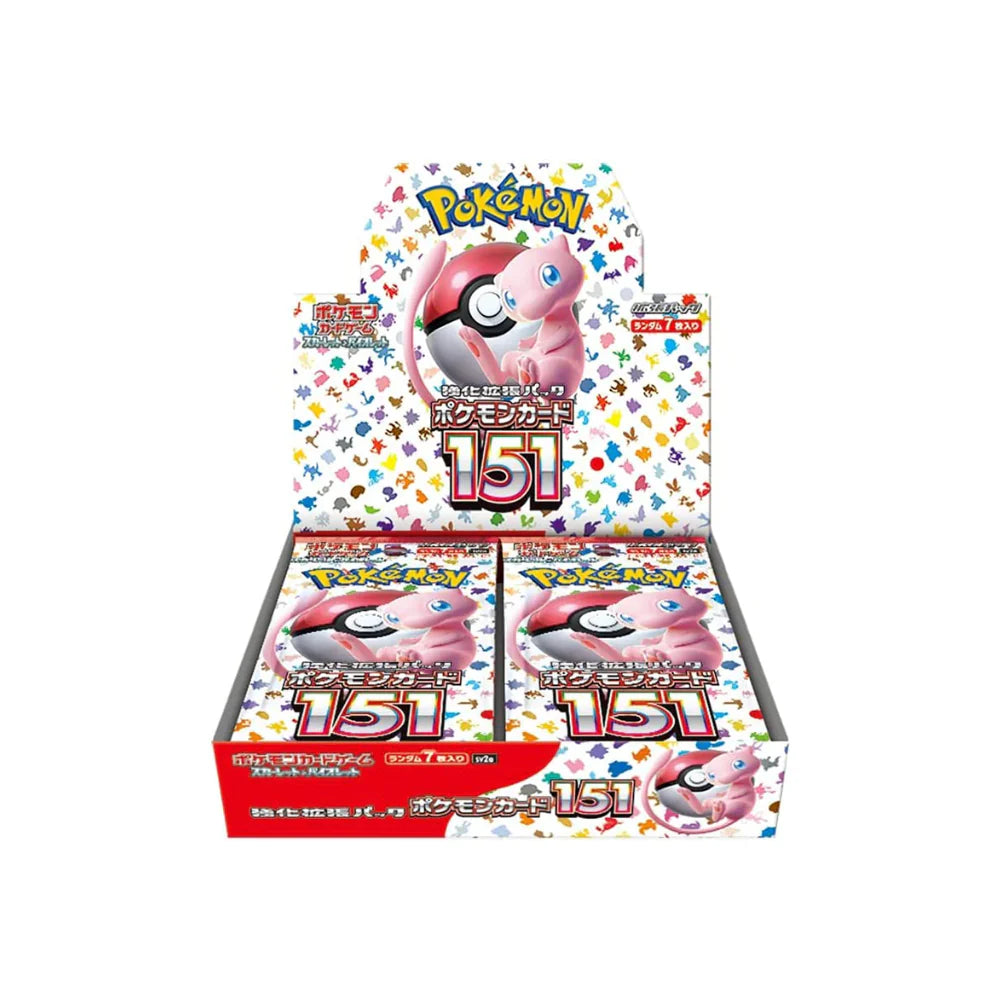 LIVE RIP Japanese 151 Pokemon Booster Box